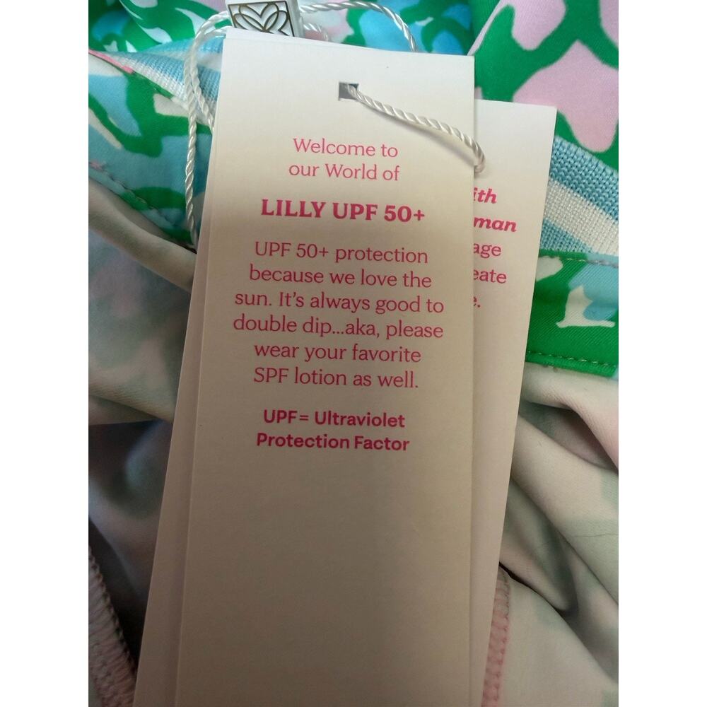 NWT Lilly Pulitzer Luxletic Love Active Dress UPF 50+ Plumes In Bloom XXS - Picture 6 of 10